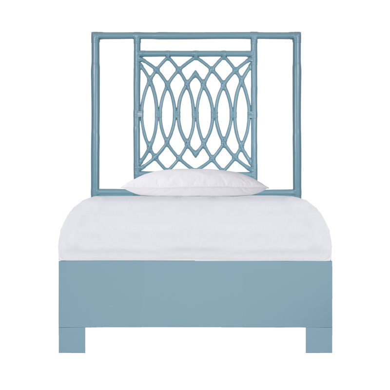 Lit standard Haskins, Simple, Bleu / bleu sarcelle