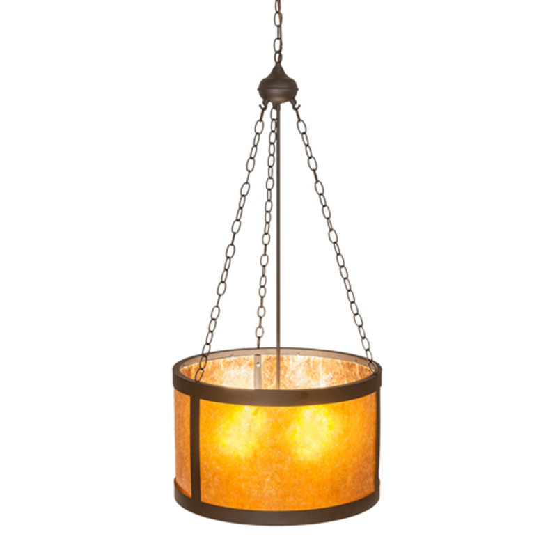 Smythe Craftsman 4 - Light Drum Chandelier