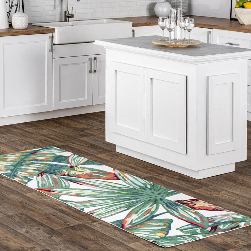 Tapis intérieur / extérieur Cali, Tapis de couloir 2 pi 6 po x 6 pi