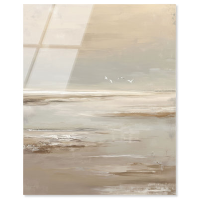 Décoration murale Sandy Void, reproduction acrylique sur toile par Art Remedy, prête à être suspendue, 20 x 24