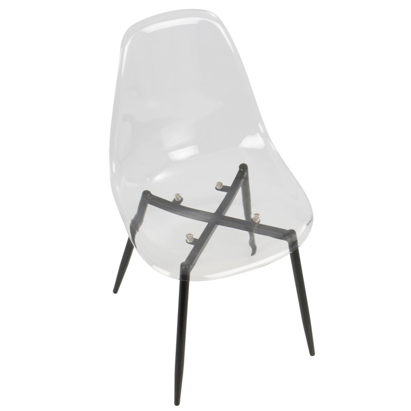 Chaise d'appoint Palermo, Noir