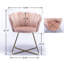 Chaise longue en velours 23,8 po-1266990841