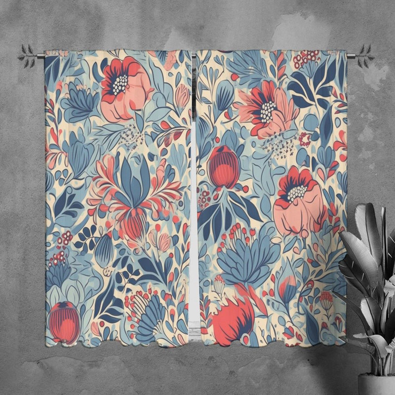 Atreyu Room Darkening Curtain Pair, 61" H x 40" W