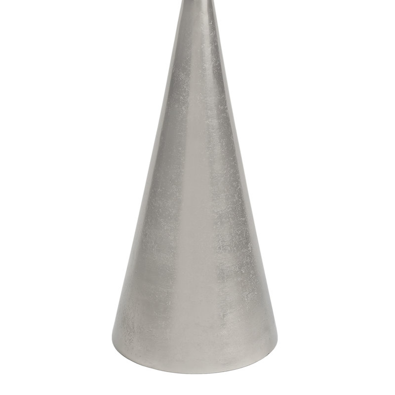 Table d'appoint Ziggy Contemporary, Nickel