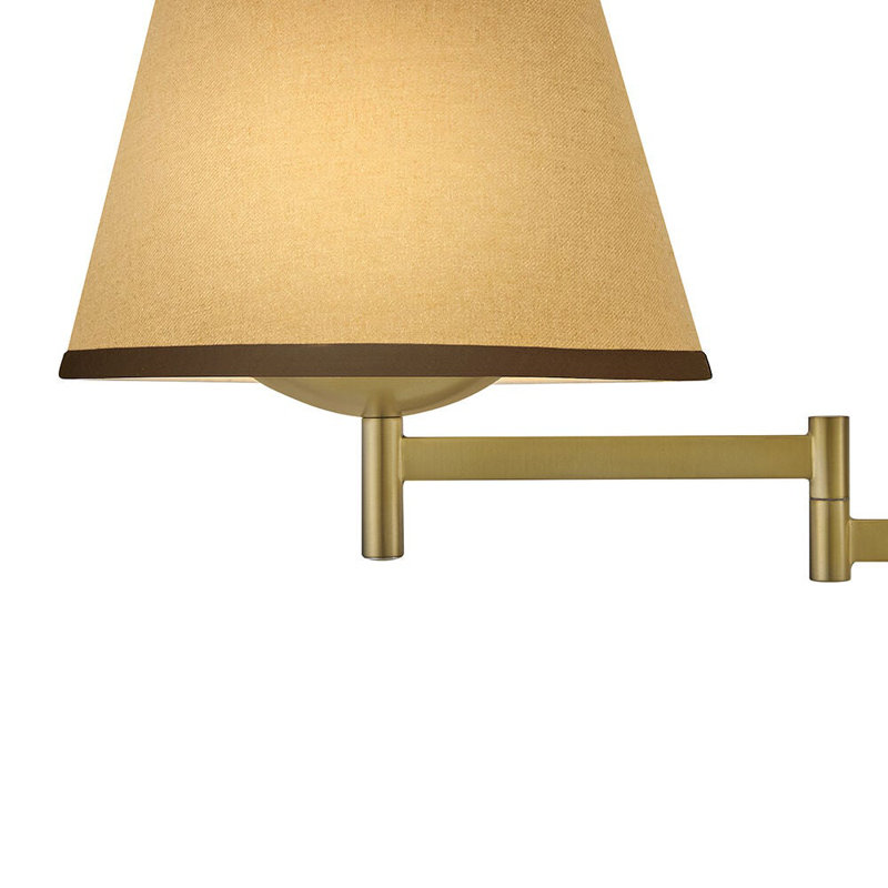 Hinkley Sonia Task Light Sconce, Lacquered Brass