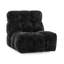 Roba Upholstered Fabric Swivel Lounge Chair