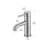Valencia Series Single Lever Bathroom Faucet-1433677831