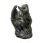 Grande sculpture de gargouille sentinelle en silice 23,2 po Sunjet