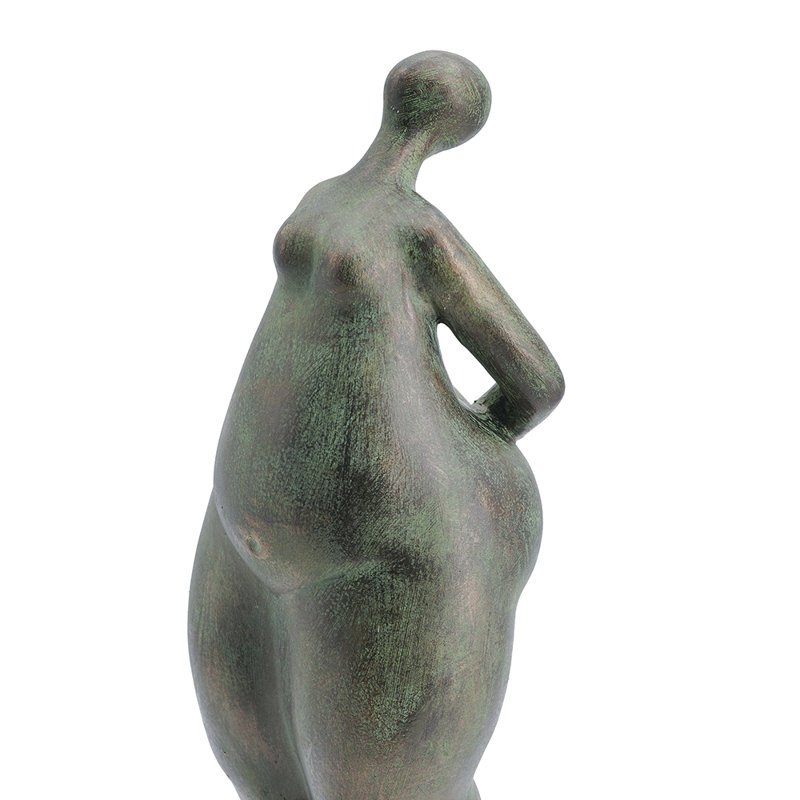 3.5x3.5x12" Lady Figurine