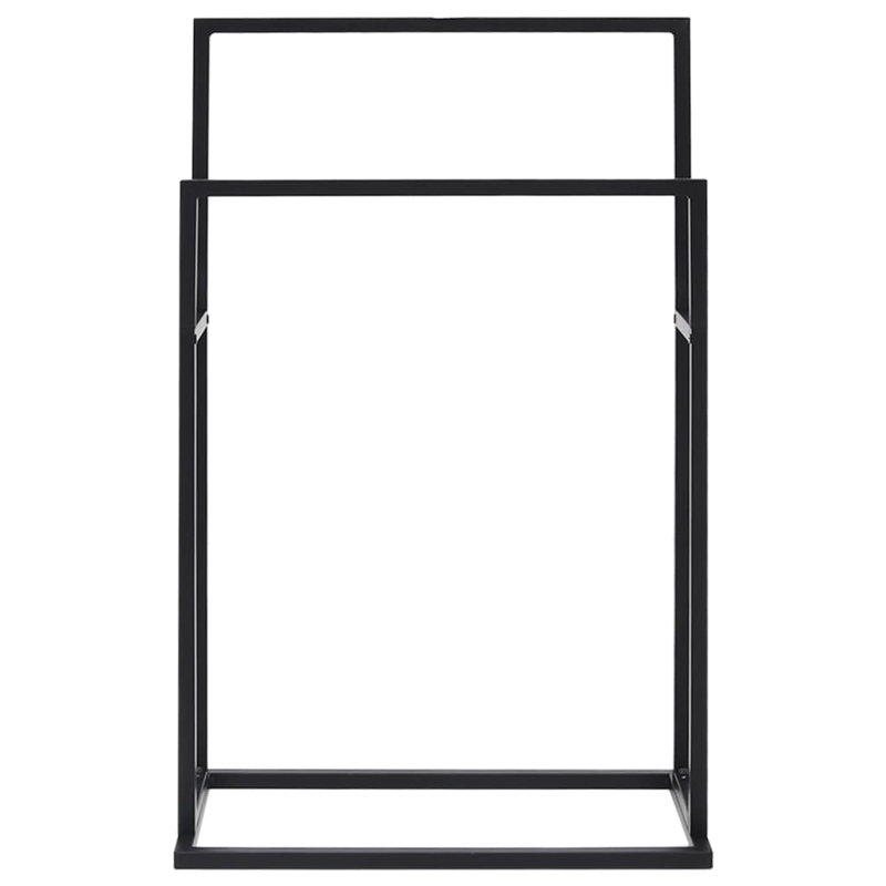 Brandalynn Towel Rack, Black