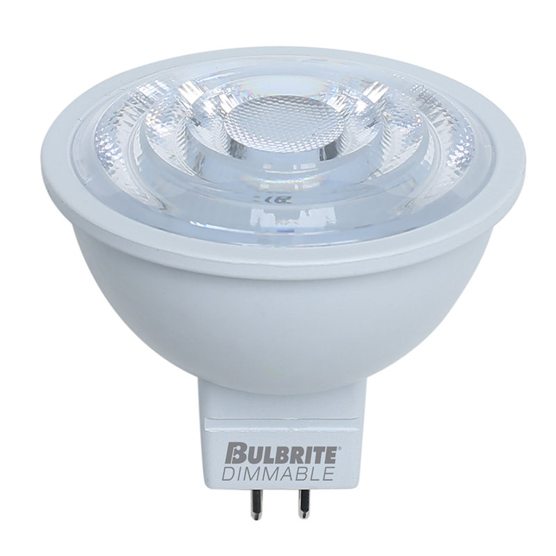 Ampoule DEL 7,5 watts MR16 à deux broches (GU5.3) à intensité variable, 2700 K