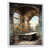 White Floater Framed