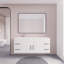 Ensemble de meuble-lavabo mural simple 59 po Bastri-1746222316