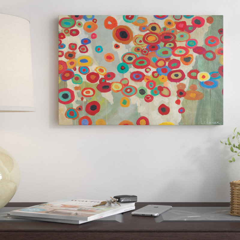 « célébration », reproduction d’art sur toile tendue, H 12 po x l 18 po x P 1,5 po, Toile tendue, Pas de tapis