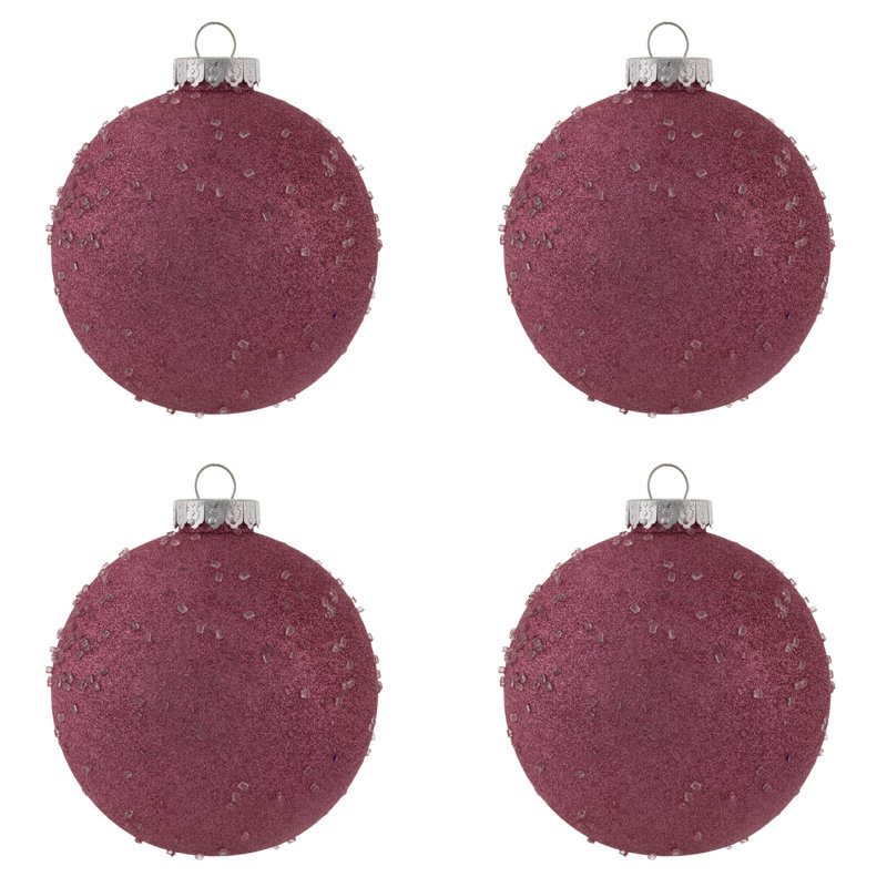 Ornement boule de glace, Mauve