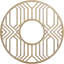 Médaillon de plafond en bois d'aulne 20 po x 7 pi 8 po x P 7 po-63411734-63411737