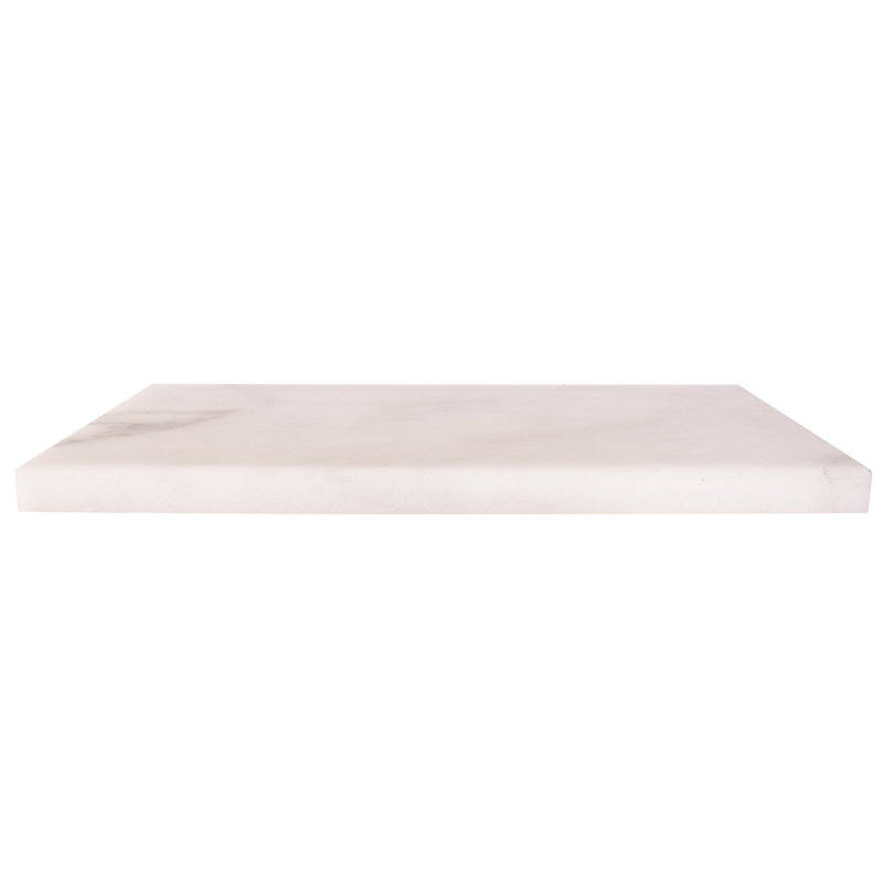 Plateau rectangulaire Artifacts Marble ™, Blanc