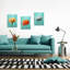 3 Piece Wrapped Canvas Wall Art