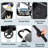 Foldable Twin Stroller With Adjustable Backrest-115356143