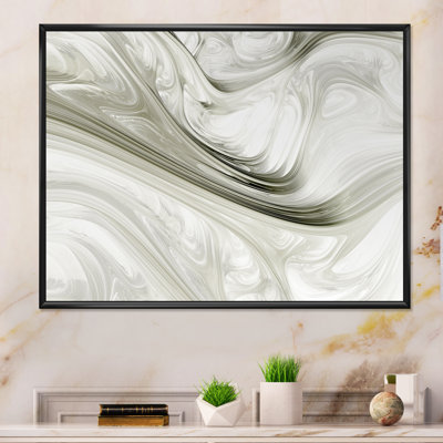 Surreal Marble Wave - Print on Canvas