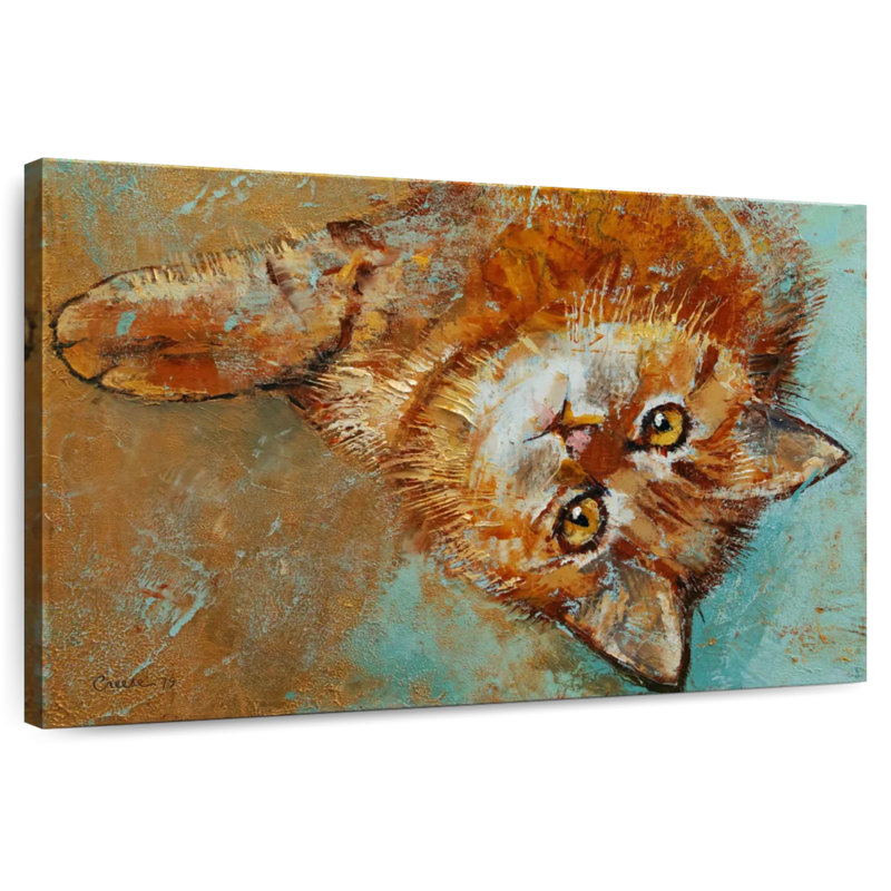 Little Tiger, 30" H x 45" W