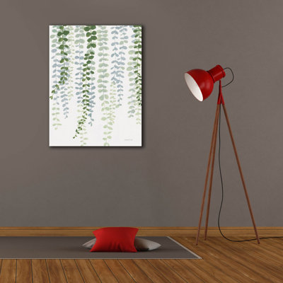 'Cascade In Green'  by Danhui Nai Canvas Wall Art