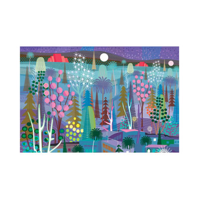Moon Over Tijuana by Charles Harker - Wrapped Canvas Gallery-Wrapped Canvas Giclée