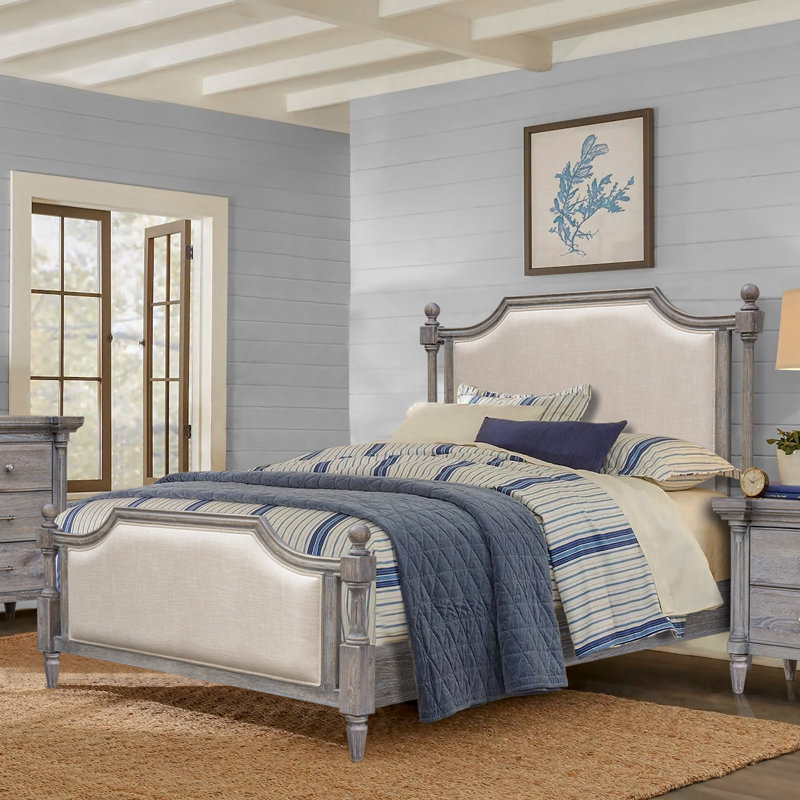Renick Upholstered Platform Bed, King