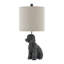 Lampe de table 23,75 "bronze avec abat-jour-839795438-839795433
