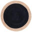 Tapis noir / naturel Natural Fiber 801-91455356