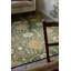 Hand Knotted Wool Floral Area Rug in Indigo-1568398367