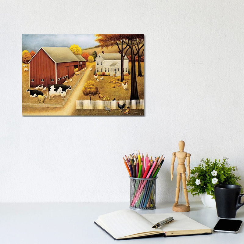 Grandma's House 1 Piece Wrapped Canvas Painting, 20.32 cm H x 30.48 cm W