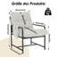Obet 59cm Wide Tufted Armchair-1719213595
