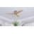 52" 3-Blades Flush Mount Wood Ceiling Fan without Light-1421584458-1414797073