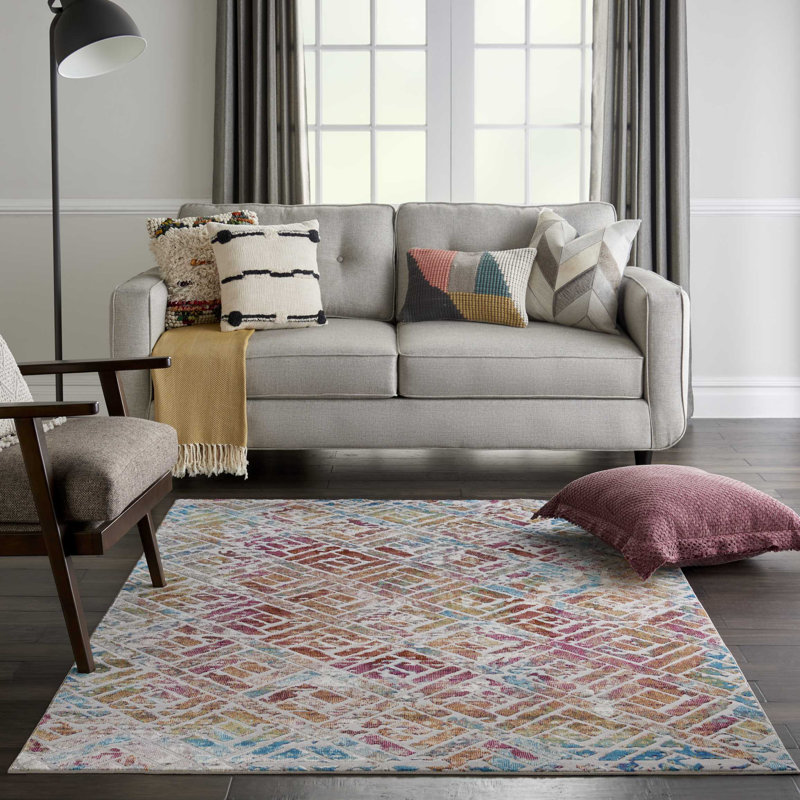 Julius Abstract Indoor Rug, Rectangle 8'10" x 11'10"