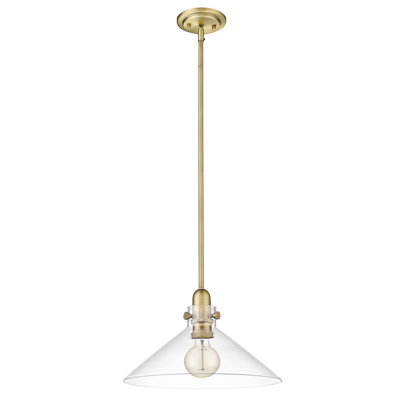 Luminaire suspendu conique 1 lumière Buzbee