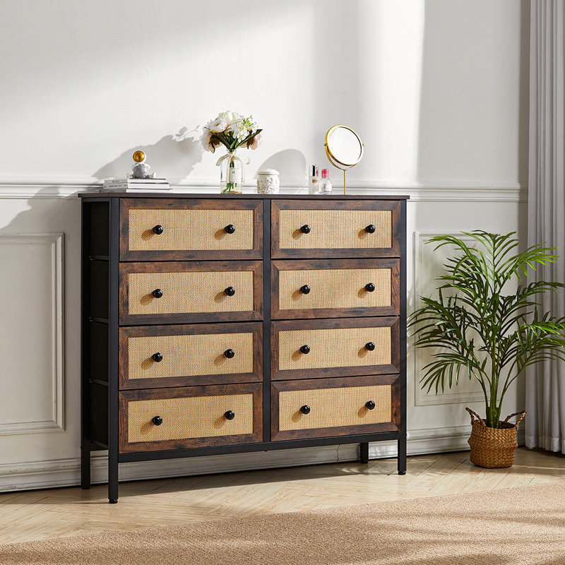 Abrahan 8 -Drawer Storage Cabinet