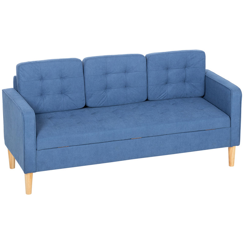 3 Seater Sofa, Blue