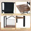 144 cm H Media Shelves