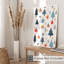 «Holiday Christmas Tree Dreams VII», reproduction d'art moderne sans cadre-1111724378