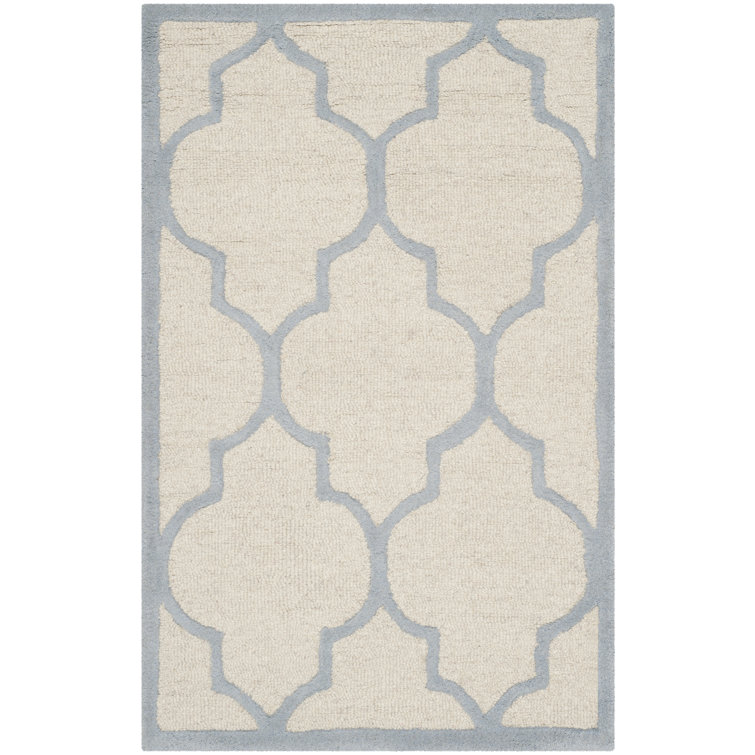 Cannen Hand Tufted Wool Geometric Rug