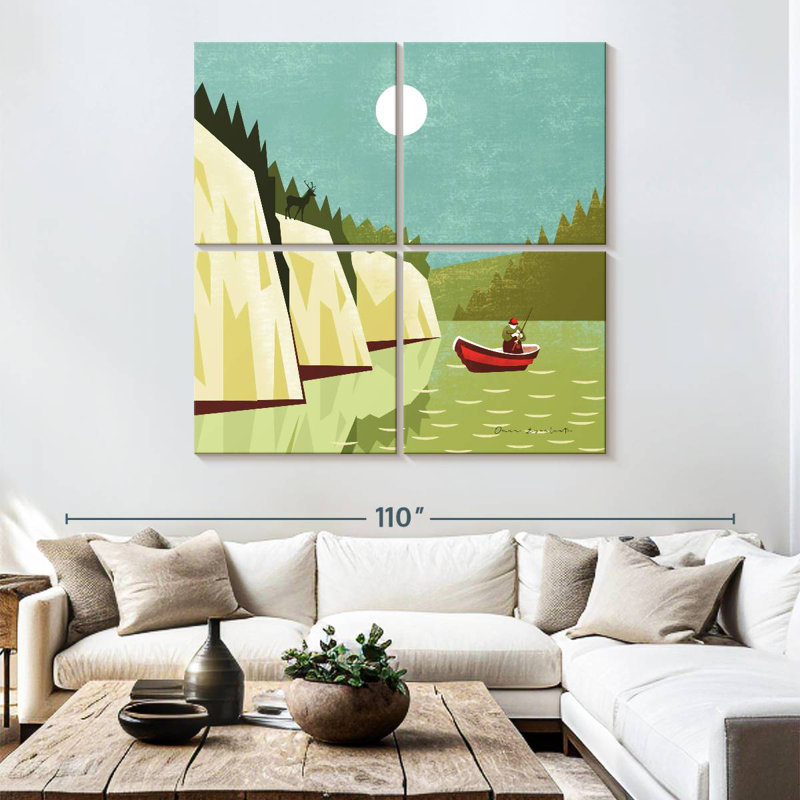 Senne Great Outdoors II, 74" H x 74" W