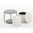 Ottoman,Multi-Functional Combination Set Table Ottoman, Combination of Ottoman and Table, With Drum Stool,with Storage Space-114557077