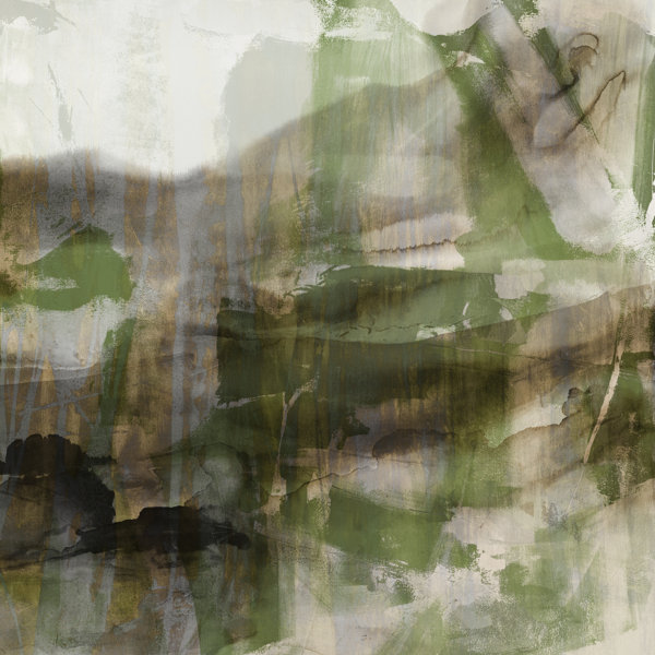 Ivy Bronx Surface In Green I | Wayfair.co.uk
