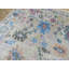 Tapis oriental beige Oushak coloré noué à la main 9 X 12 E8A41B24D4B449B08E3AB43258F98614