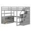 Lit mezzanine double avec tiroirs Varujhan Kids-2061484386