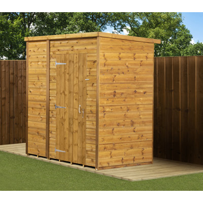 Modular Pent Garden Shed No Windows