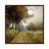 Classic Brown Wood Framed Canvas
