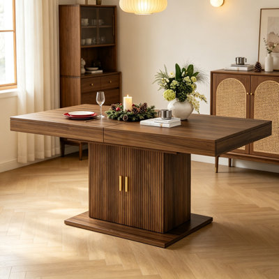 180.01 cm Extendable Dining Table