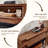 52" Tv Stand With Electric Fireplace With 3-Sided Glass-1776125010